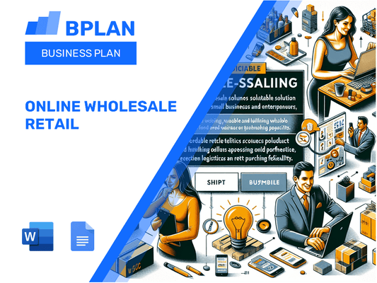 Online Wholesale Retail Business Plan