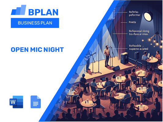Open Mic Night Business Plan