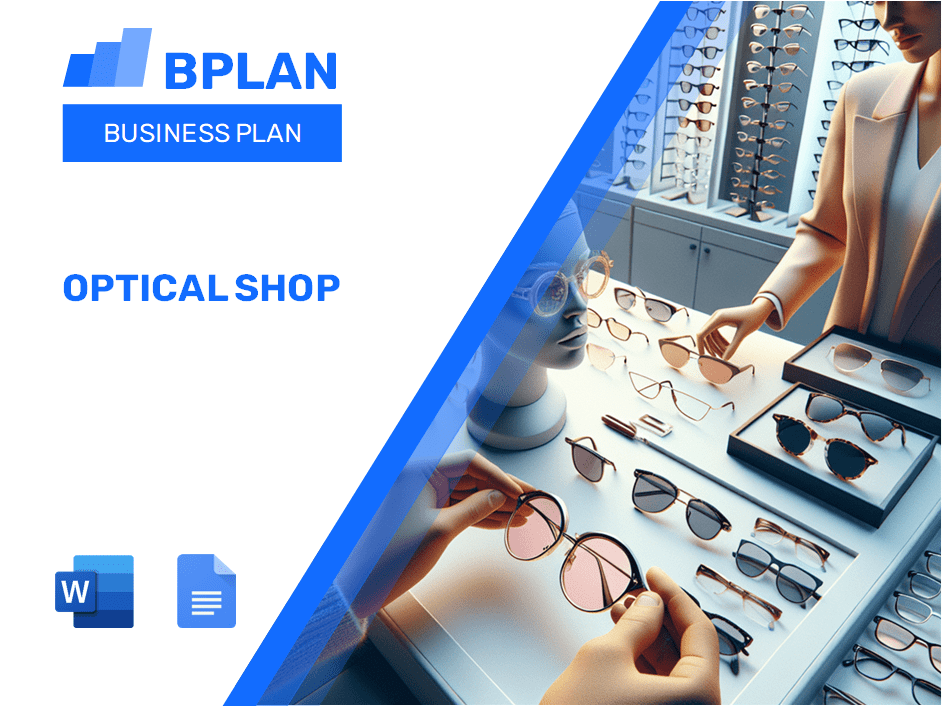 Optical Shop Business Plan