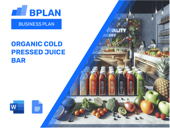 Organic Cold Pressed Juice Bar Business Plan
