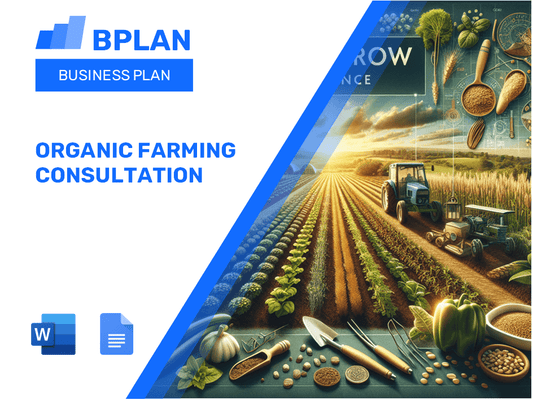 Organic Farming Consultation Business Plan