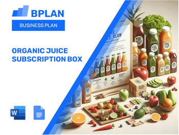 Organic Juice Subscription Box Business Plan