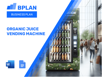 Organic Juice Vending Machine Business Plan