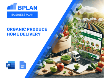 Organic Produce Home Delivery Business Plan