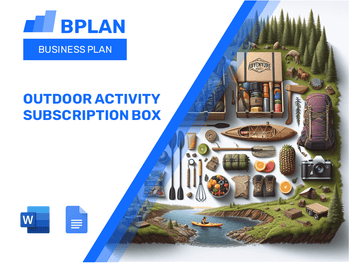Outdoor Activity Subscription Box Business Plan