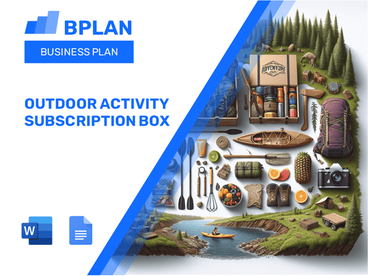 Outdoor Activity Subscription Box Business Plan