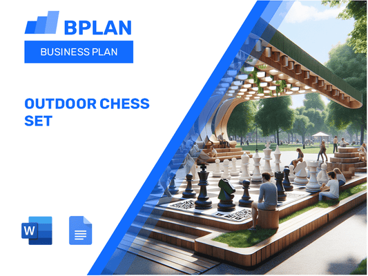 Outdoor Chess Set Business Plan