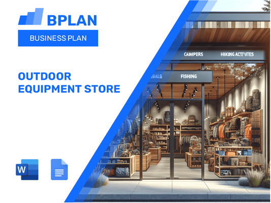 Outdoor Equipment Store Business Plan