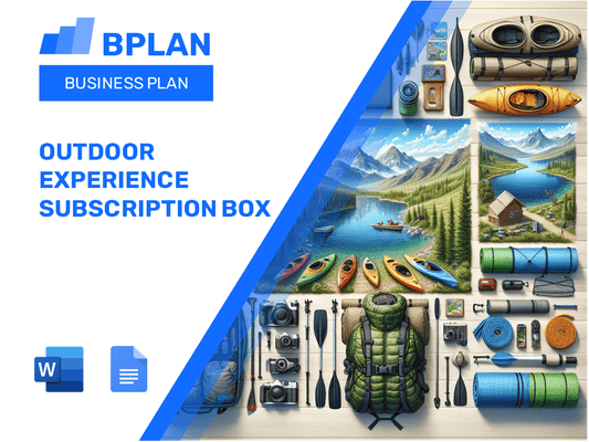 Outdoor Experience Subscription Box Business Plan
