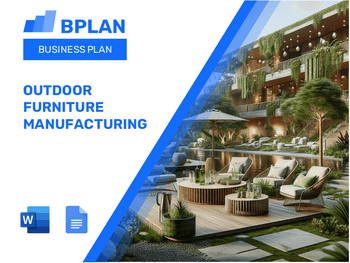 Outdoor Furniture Manufacturing Business Plan