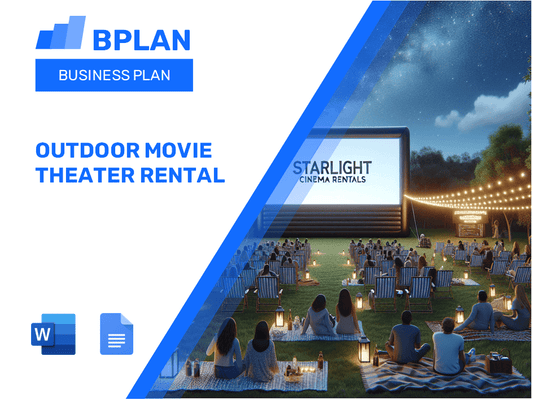 Outdoor Movie Theater Rental Business Plan