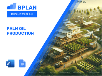 Palm Oil Production Business Plan