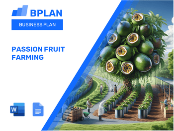 Passion Fruit Farming Business Plan