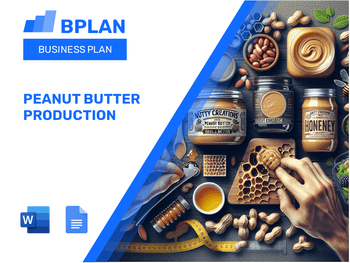 Peanut Butter Production Business Plan