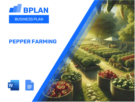 Pepper Farming Business Plan