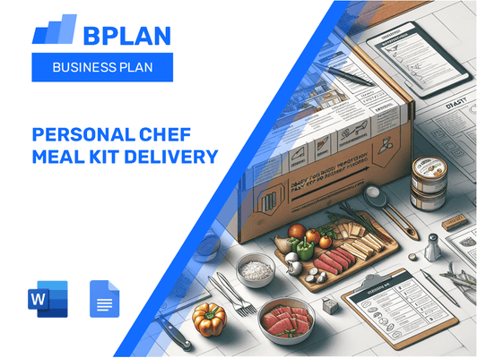 Personal Chef Meal Kit Delivery Business Plan