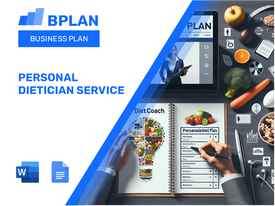 Personal Dietician Service Business Plan