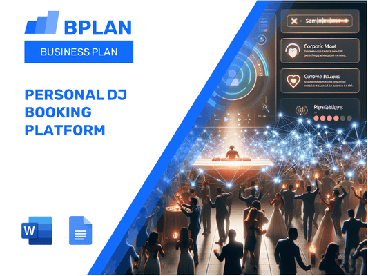 Personal Dj Booking Platform Business Plan