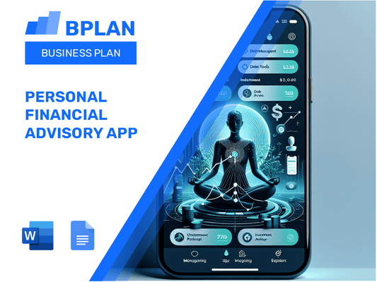 Personal Financial Advisory App Business Plan