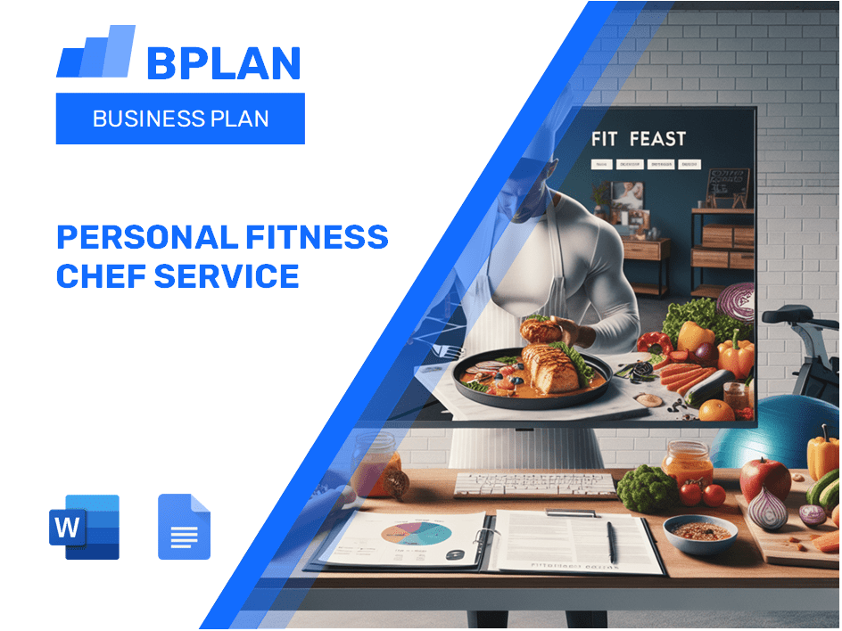 Personal Fitness Chef Service Business Plan