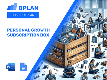 Personal Growth Subscription Box Business Plan