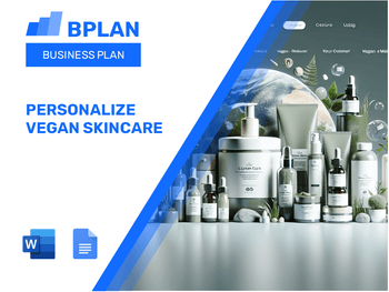 Personalize Vegan Skincare Business Plan