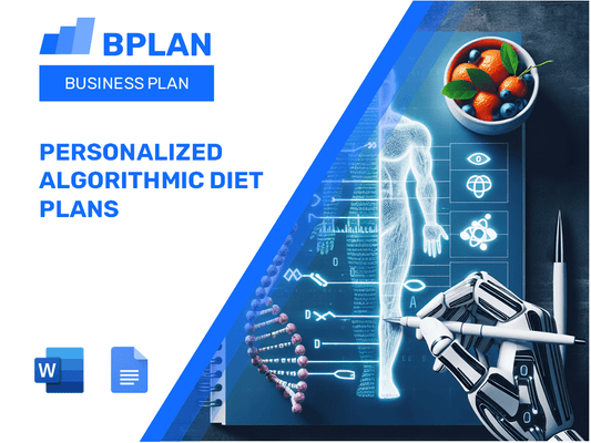 Personalized Algorithmic Diet Plans Business Plan