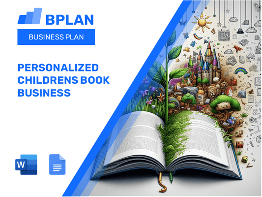 Personalized Childrens Book Business Plan
