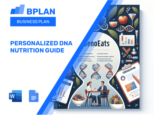 Personalized DNA Nutrition Guide Business Plan