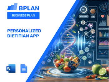 Personalized Dietitian App Business Plan