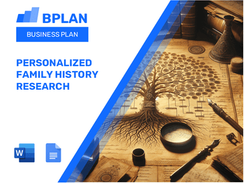 Personalized Family History Research Business Plan