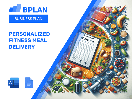 Personalized Fitness Meal Delivery Business Plan