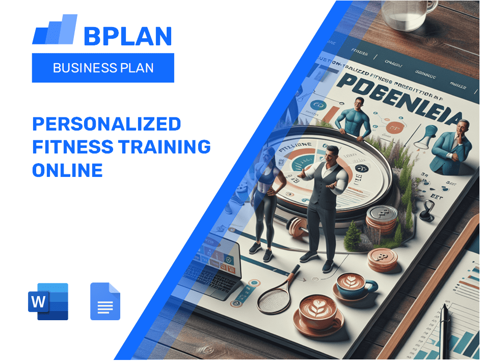 Personalized Fitness Training Online Business Plan