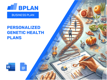 Personalized Genetic Health Plans Business Plan