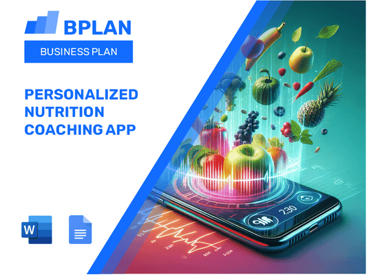 Personalized Nutrition Coaching App Business Plan