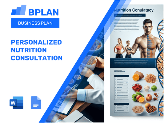 Personalized Nutrition Consultation Business Plan