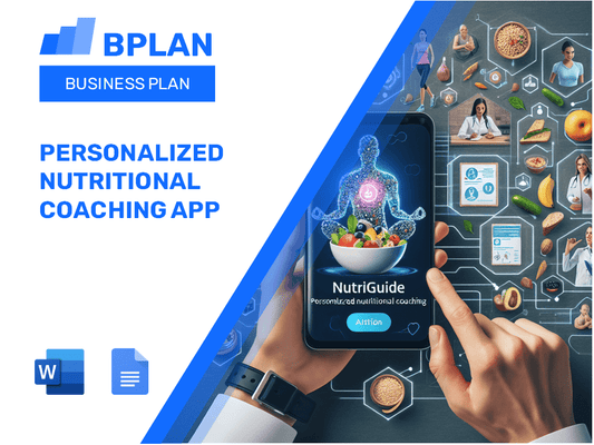 Personalized Nutritional Coaching App Business Plan