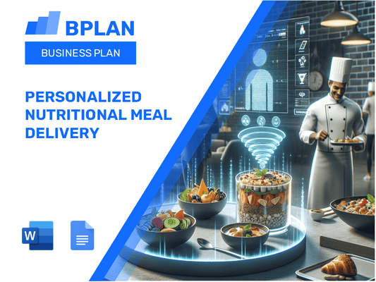 Personalized Nutritional Meal Delivery Business Plan