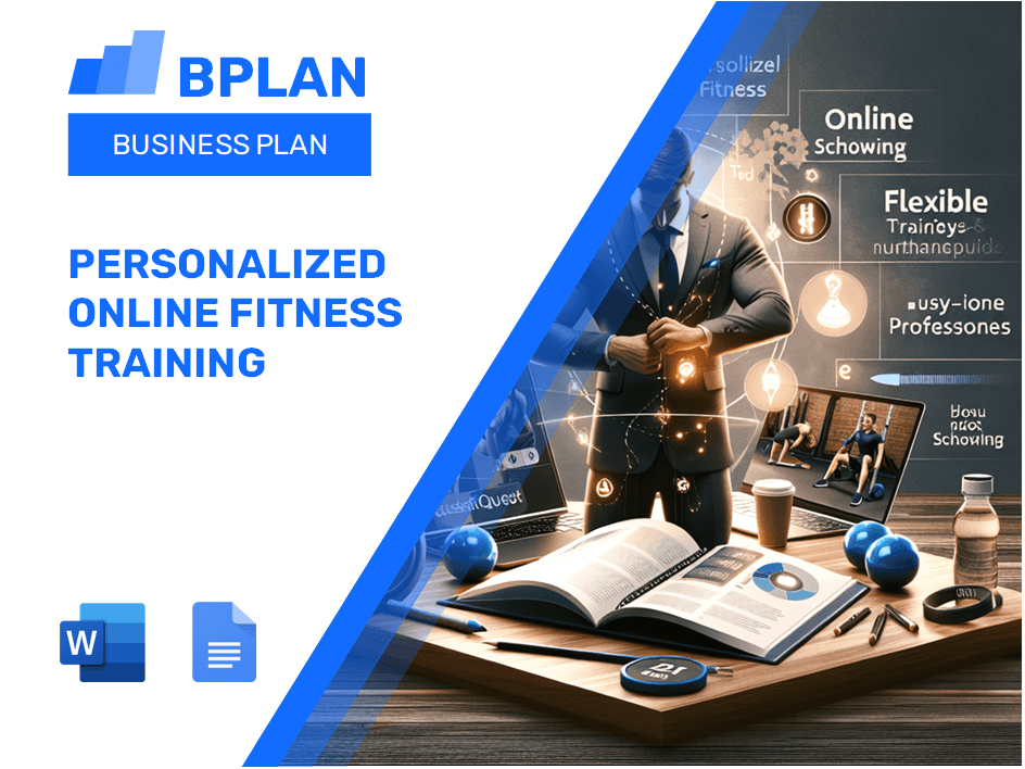 Personalized Online Fitness Training Business Plan