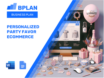 Personalized Party Favor Ecommerce Business Plan