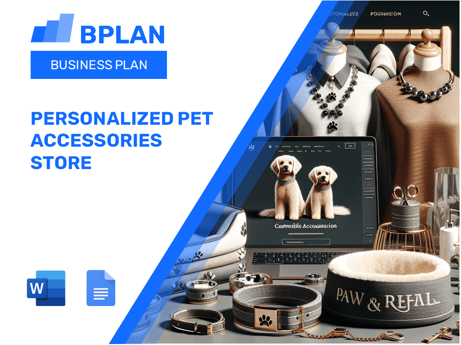 Personalized Pet Accessories Store Business Plan