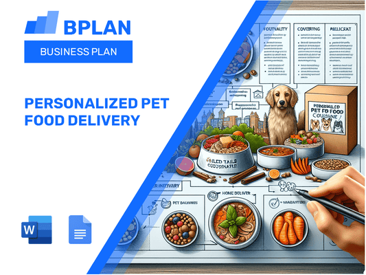 Personalized Pet Food Delivery Business Plan