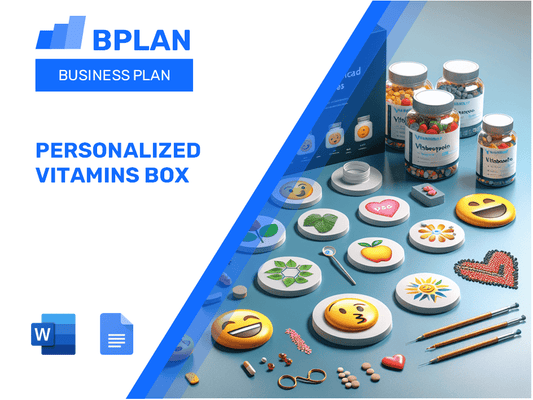 Personalized Vitamins Box Business Plan