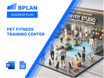 Pet Fitness Training Center Business Plan