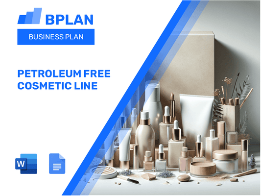 Petroleum Free Cosmetic Line Business Plan