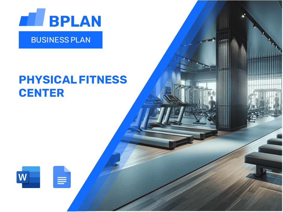 Physical Fitness Center Business Plan