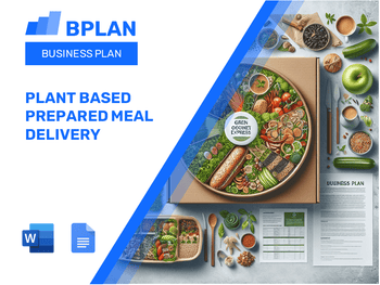 Plant Based Prepared Meal Delivery Business Plan