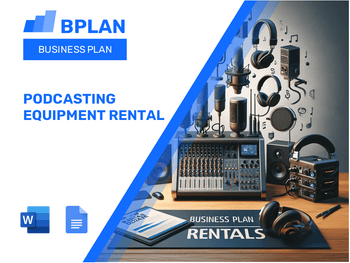 Podcasting Equipment Rental Business Plan