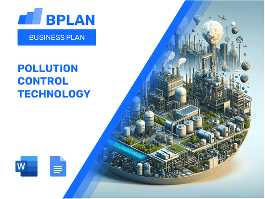 Pollution Control Technology Business Plan