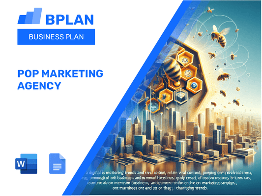 Pop Marketing Agency Business Plan